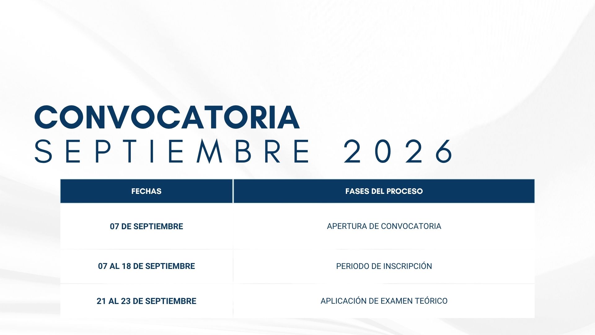 Convocatoria Acuerdo 286 - Ortega y Gasset