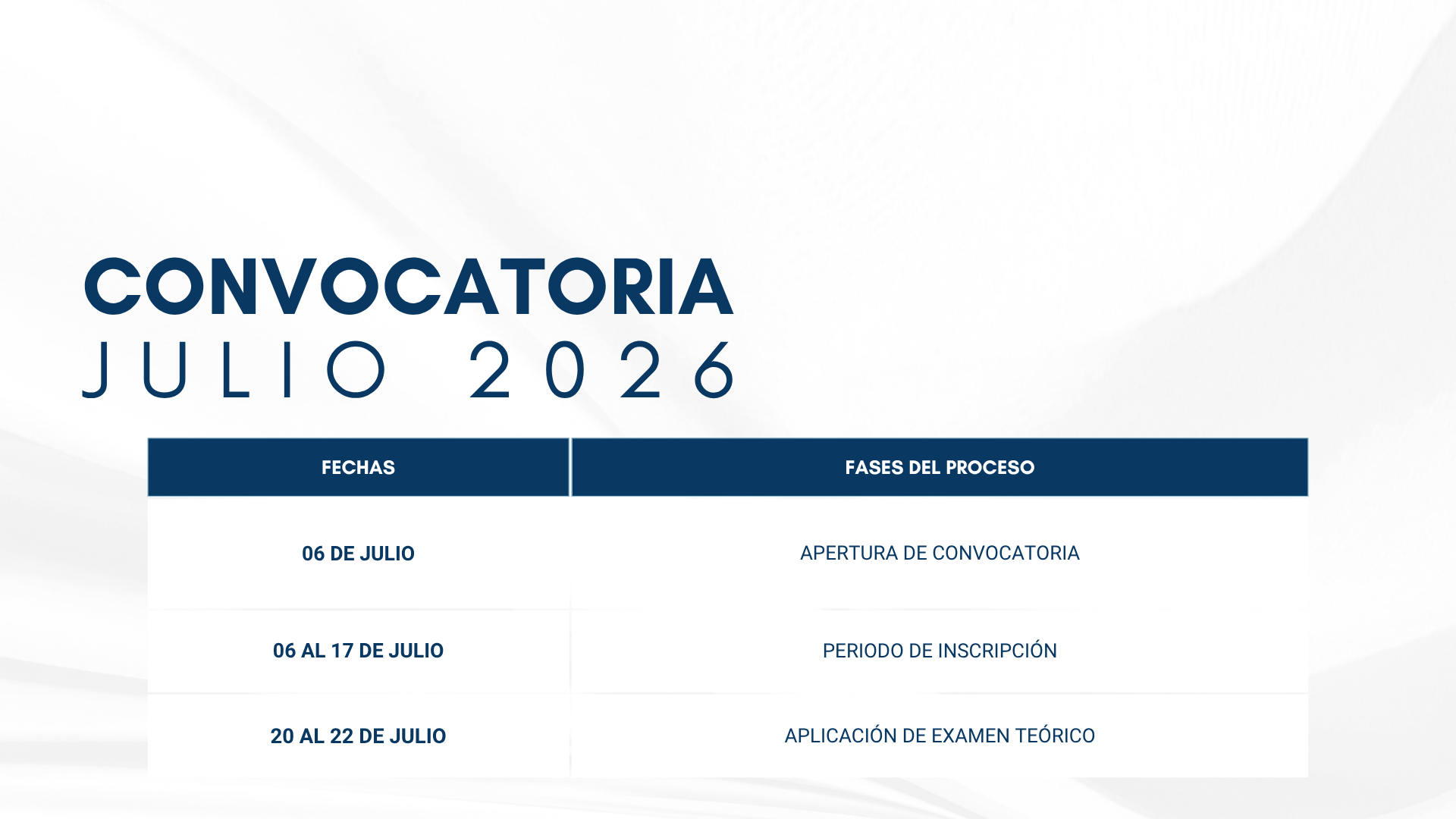 Convocatoria Acuerdo 286 - Ortega y Gasset